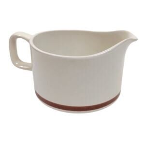 Vintage Camelot Stoneware Creamer Gravy Boat Sandstone Color Japan Mid Century